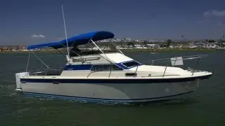 Skipjack 28 Flybridge Sport Fisher &ndash; Classic California Fishing Machine!  By South Mountain Yachts