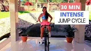 30 Min Intense Jump Cycle - Shed Weight & Build Muscle - Get Fit With Sher