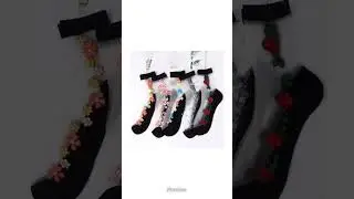 Affordable aesthetic socks from Flipkart💜 #shorts