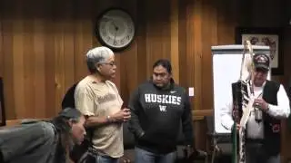 Eagle Staff Presentation to Puyallup Tribal Council