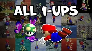 [TAS] SM64: All 1-UPs in 25:23.67