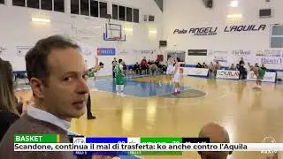 Scandone, continua il mal di trasferta:  ko anche contro l'Aquila