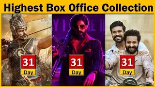 KGF 2 VS RRR VS Bahubali 2 - Box Office Collection Day 31 | India Gross, Overseas, Worldwide