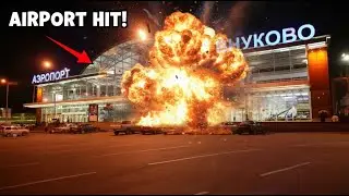 Ukraine Drones TORCHED Russian Arsenal and OIL Depots!!