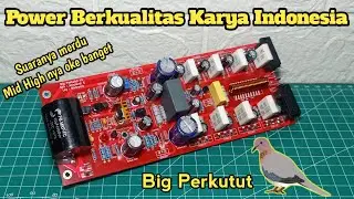 Power Berkelas Ciptaan Anak Bangsa | Big Perkutut Amplifier