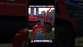 Indian Bike Driving 3D | Fire Truck Cheat Code #indianbikedriving3d #fire #cheat #code #shorts