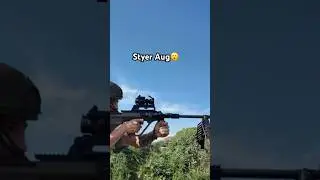 Styer Aug😮🔥 #edc #draco #glocklife #arp #airsoft #556 #glock34 #762 #glock20 #tacticaledc