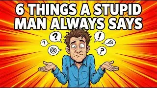 6 Things a STUPID Man Always Says | Stoic Wisdom