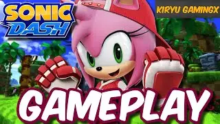 Sonic Dash - Slugger Amy Gameplay!