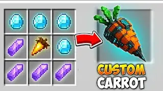 Minecraft, But You Can Craft CUSTOM CARROTS 🤯