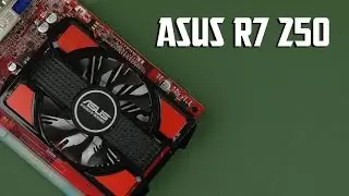 Распаковка Asus PCI-Ex Radeon R7 250 1024MB