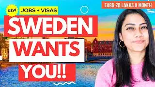 SWEDEN is HIRING FOREIGNERS | Move to Europe Easily with JOB & VISA