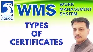 How Many Types of Certificates in Adnoc WMS