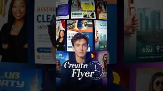 Create Flyer in Minutes Using AI | Flyer Design #flyerdesign #trending #aidesign #ai