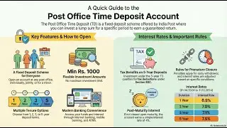 Post Office Time Deposit 2025: Get 7.5% Interest! Full Details & Tax Benefits 💰