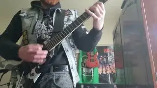 Crionics Slayer Cover with both Jeff Hanneman and Kerry Kings solos. HEAVY METAL RULES!!!!!!!!
