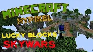 Minecraft: Hypixel - Lucky Blocks Skywars: It's Not My Day But I Got a Kill!