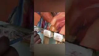 Painting a wrist watch