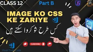 How to Add and Style Images with CSS | Urdu Guide | Class 12 #part 2