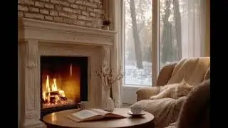 Sleeping Cat, Fireplace & Rain &ndash; 1 Hour of Calm