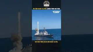 Запуск SM-2MR Block IIA/IIIB с авианосца USS Ross