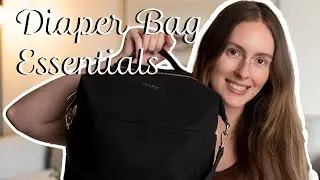 What's in my diaper bag + Mina Baie Stevie mini review