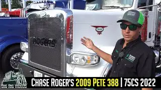 Chase Roger&rsquo;s 2009 Peterbilt 388 | I started 6 years ago with 1 truck, now I have 30.