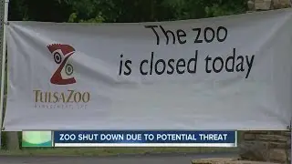 Tulsa Zoo closed due to anonymous threat