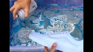 SURPRISING My Friend with HYDRO DIPPED VANS (Very Satisfying) OCEAN INSPIRED