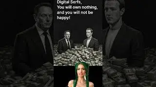 Digital Serfs, You will own nothing, and you will not be happy!
