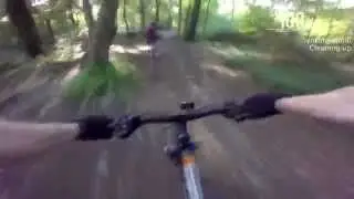 Middleton Woods MTB Half Pipe Trail (Stay Left)