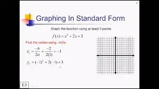 Graphing Quadratics: Lesson