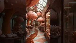 Would You Visit These Fantasy Bakeries? 🍋🍓🍊 | Surreal AI Food Art