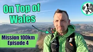 Climbing Snowden for a UTS 55km Recce