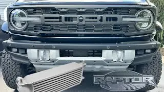 Bronco Raptor Intercooler Comparison Test - Cobb Intercooler vs. Stock Intercooler - WOT Pulls