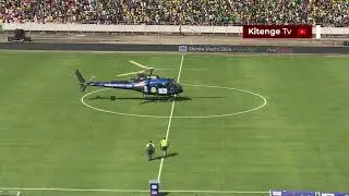 KOMBE LA YANGA LILIVYO SHUKA NA NDEGE KATIKATI YA UWANJA/LASHUSHWA KIVITA