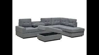 l shaped sofa with storage ottoman 3020