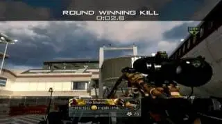 MW2: BEST THROWING KNIFE WINNING KILL EVER!!!!!!!!