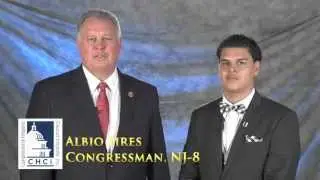 CHCI PSA with Rep. Albio Sires and CHCI Intern Michael Garcia