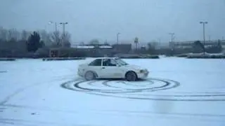 cossie rs turbo doing donuts