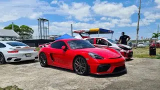 Porsche 718 GT4 lap around Autodromo Las Americas. Dominican Republic