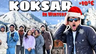 Exploring Koksar Valley At Atal Tunnel In Manali😱-10*C