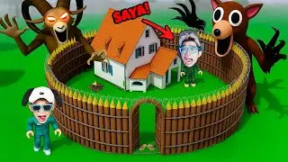 WE MAKE THE MOST AFK-PROOF ANTI-GOAT HOUSE IN 99 NIGHTS IN THE FOREST ROBLOX!!!