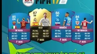 INFORM 100K SQUAD BUILDER #7 - ALARCON ISCO - FIFA 17