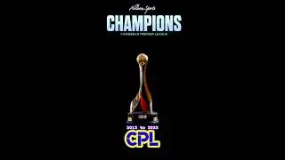 Caribbean Premier League All Champions from 2013 to 2023 | #cpl