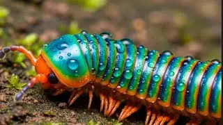 Witnessing the tiny millipede in person:#Millipede education #millipedecolony (@ Ri ant)