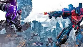 Transformers War for Cybertron #18 - Soundwave Boss Fight & Freeing Omega Supreme