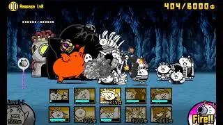Rampage Lv1 - Lv10 Cheese strat (bombercat)