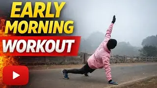 Early Morning Workout | Calm Outdoor Fitness Routine 🌅