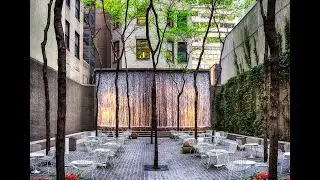 Relaxing Waterfall sounds for Sleeping, Studying or Meditation for 3 Hours. City Park White Noise